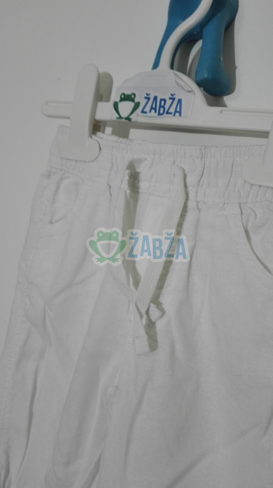 Kalhoty plátěné (2-4měs.)